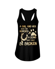 Dogs and Horses Ladies Flowy Tank thumbnail