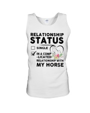 Relationship Status Unisex Tank tile