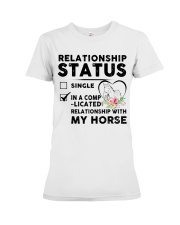 Relationship Status Premium Fit Ladies Tee tile