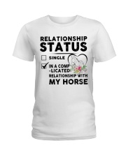 Relationship Status Ladies T-Shirt tile