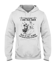 Talk To My Horse Hooded Sweatshirt tile