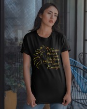 Horses Are Like Fine Wine Classic T-Shirt apparel-classic-tshirt-lifestyle-08