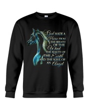 God Made A Horse Crewneck Sweatshirt tile