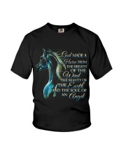 God Made A Horse Youth T-Shirt tile