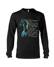 God Made A Horse Long Sleeve Tee tile