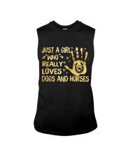 Dogs And Horses Sleeveless Tee thumbnail