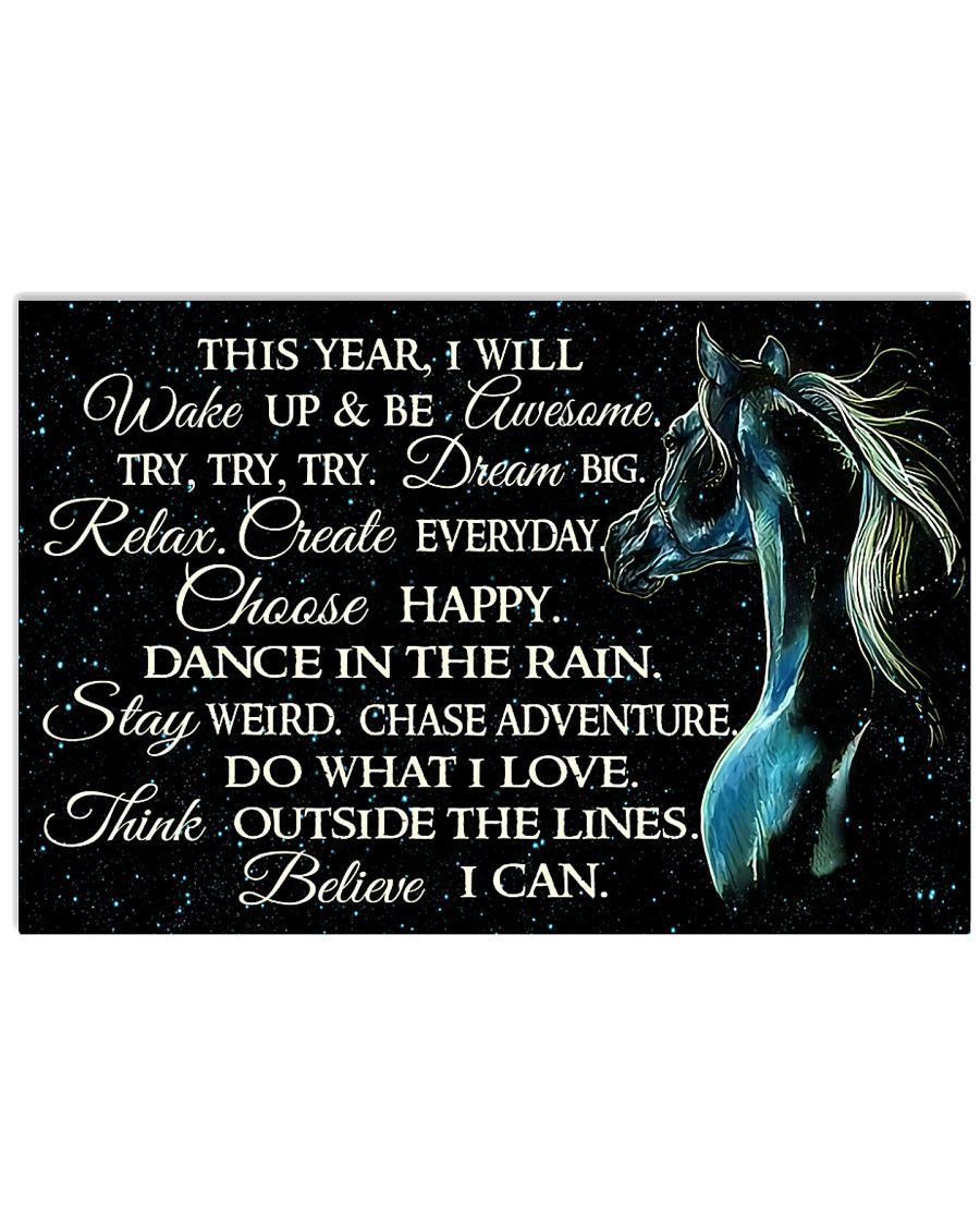 Believe I Can 17x11 Poster