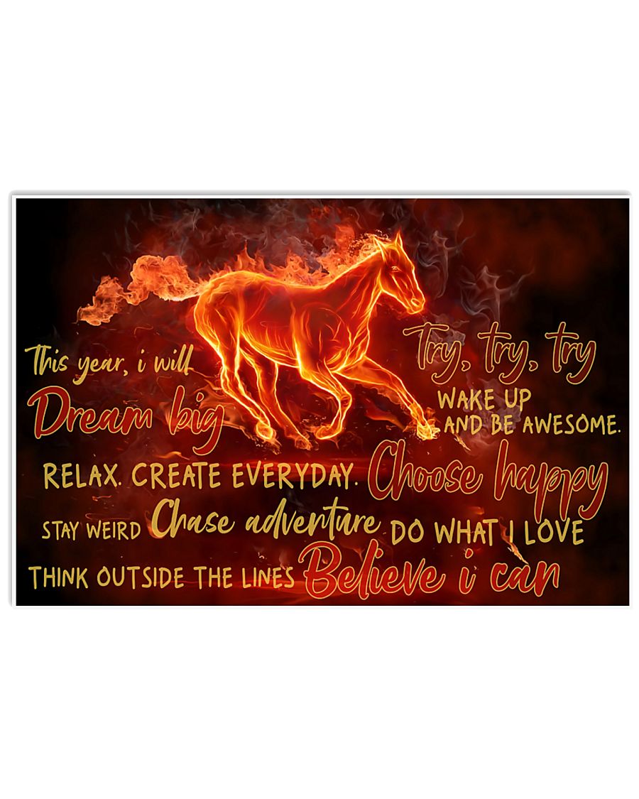Believe I Can 17x11 Poster
