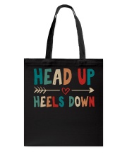 Head Up Heels Down Tote Bag thumbnail