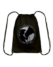 As I Lose My Self Drawstring Bag thumbnail