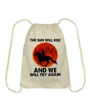 The Sun Will Rise Drawstring Bag tile