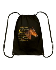 My Mind Still Talks To You Drawstring Bag thumbnail