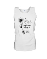 The Softness Of A Horse's Eye Unisex Tank tile