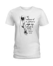 The Softness Of A Horse's Eye Ladies T-Shirt tile