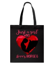 Love Horses Tote Bag tile