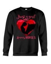 Love Horses Crewneck Sweatshirt tile