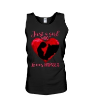 Love Horses Unisex Tank tile
