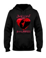 Love Horses Hooded Sweatshirt tile