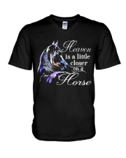 A Horse V-Neck T-Shirt thumbnail