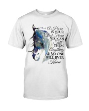 A Horse Is Your Best Friend Premium Fit Mens Tee tile