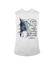 A Horse Is Your Best Friend Sleeveless Tee tile