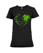 St Horse Tricks Day Premium Fit Ladies Tee tile