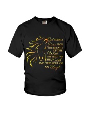 God Made A Horse Youth T-Shirt tile