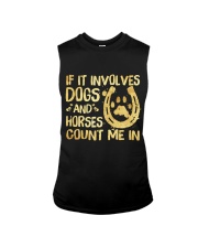 Dogs And Horses Sleeveless Tee thumbnail