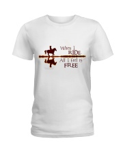 When I Ride Ladies T-Shirt tile