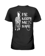 He Keeps Me Safe Ladies T-Shirt tile
