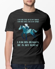 He Is My Horse Classic T-Shirt lifestyle-mens-crewneck-front-13