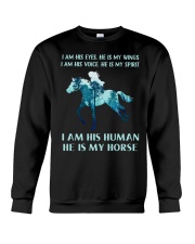 He Is My Horse Crewneck Sweatshirt thumbnail