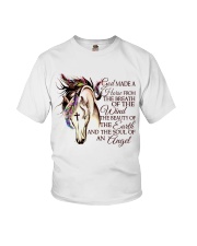God Made A Horse Youth T-Shirt tile