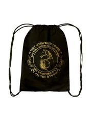 I Am The Storm Drawstring Bag thumbnail