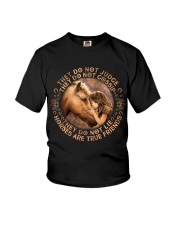 Horses Are True Friends Youth T-Shirt thumbnail