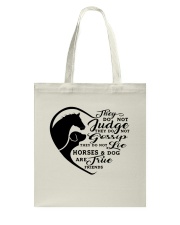 Horses And Dogs Tote Bag tile