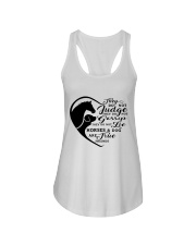 Horses And Dogs Ladies Flowy Tank tile