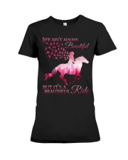 It Is A Beautiful Ride Premium Fit Ladies Tee thumbnail