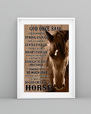 God Created A Horse 11x17 Poster lifestyle-poster-5