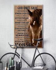 God Created A Horse 11x17 Poster lifestyle-poster-7