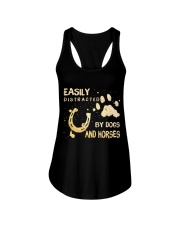 Easily Distracted Ladies Flowy Tank thumbnail