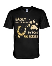 Easily Distracted V-Neck T-Shirt thumbnail
