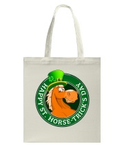 Happy St Horse Trick's Day Tote Bag tile