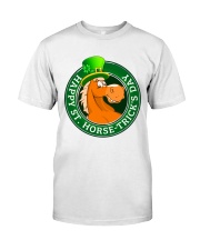 Happy St Horse Trick's Day Premium Fit Mens Tee tile