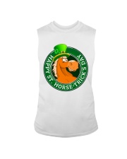 Happy St Horse Trick's Day Sleeveless Tee tile