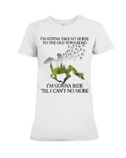 The Old Town Road Premium Fit Ladies Tee tile