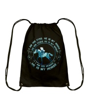 He Is My Horse Drawstring Bag tile