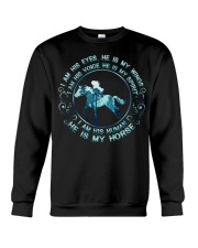 He Is My Horse Crewneck Sweatshirt tile