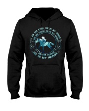 He Is My Horse Hooded Sweatshirt tile