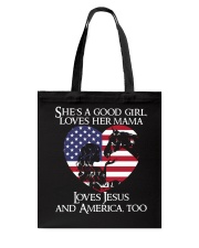 She Is A Good Girl Tote Bag tile